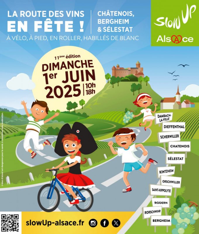 SlowUp Alsace 2025 SlowUp d'Alsace