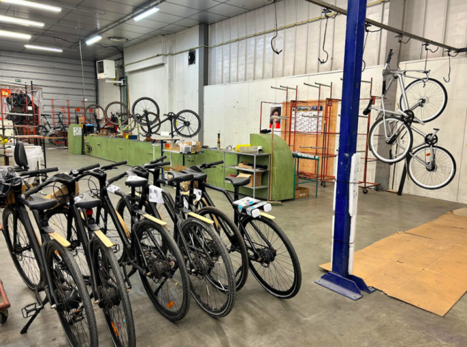 Déjà 200 vélos Angell revalorisés grâce à Ellipse et Cycles Services Loire Ellispe 200 vélos Angell revalorisés