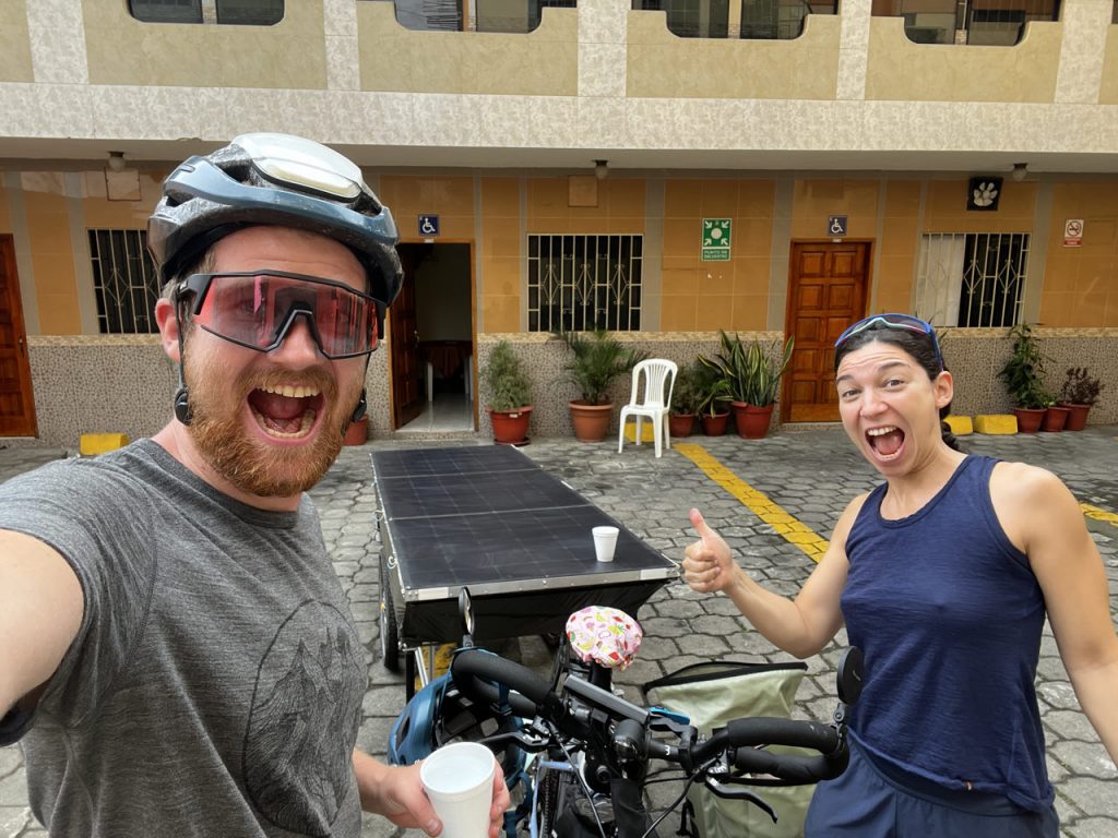 Marseillais Amerique du sud vélo solaire