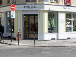 Boutique Je suis à vélo paris Rivoli