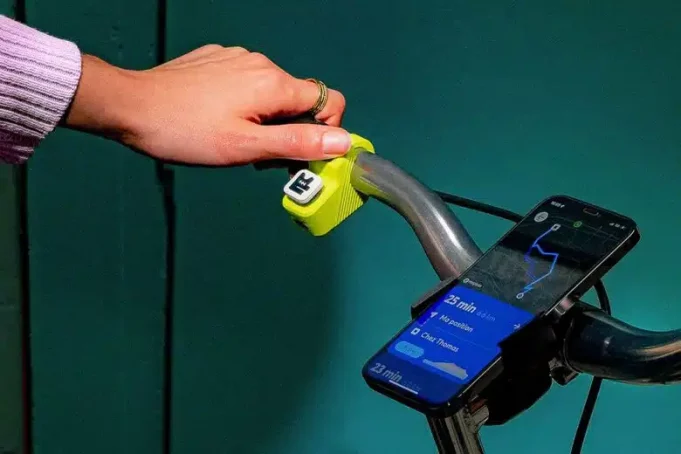 Taiji, le kit mains libres qui sécurise les cyclistes connectés Taiji Remote vélo connecté