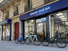 Repair and Run lance un concept store à Montparnasse (Paris) Repair and Run VanMoof