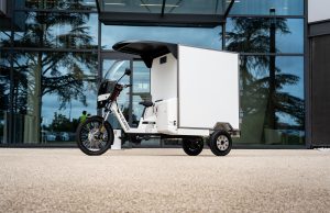 Kleuster 350 : le vélo cargo sans chaîne qui révolutionne la logistique urbaine Kleuster 350 Solutrans 2025