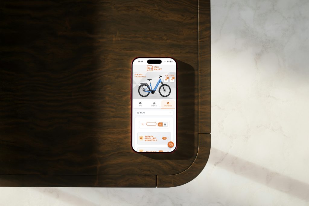 VeloWallet par Velo de Ville carnet d'entretien