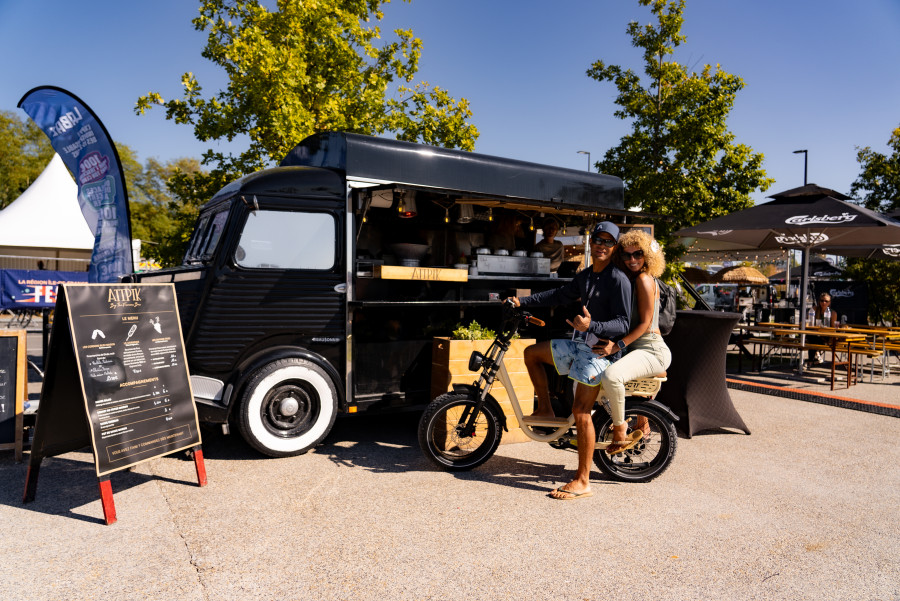 Gliss and van salon e-mobilité