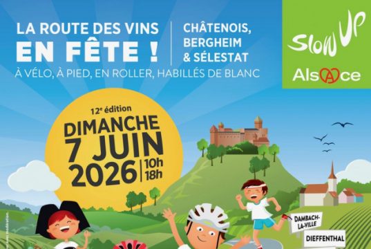 SlowUp Alsace 2026 : une journée festive, sans voiture SLowup d'alsace