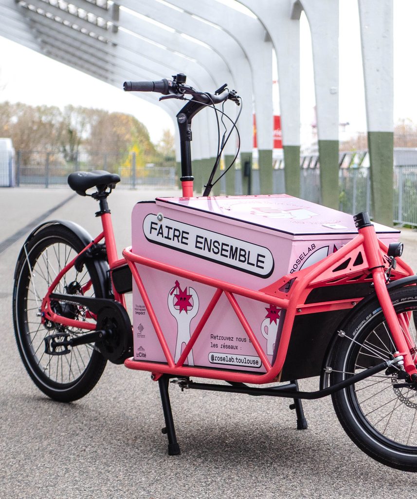 Vélo cargo Cycles du midi pour les pros